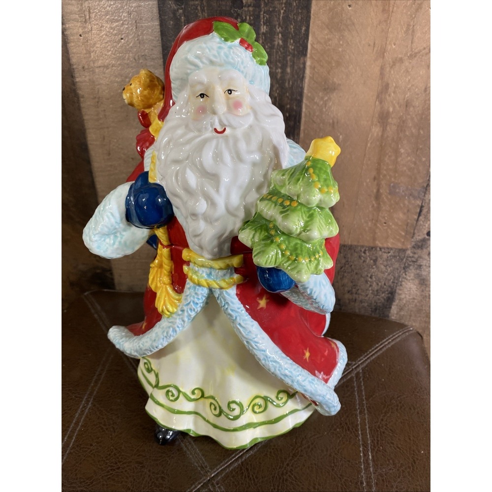 JC Penney Home Collection‎ Santa Clause Collectors Edition W/ Tree Toy Sack 2006
